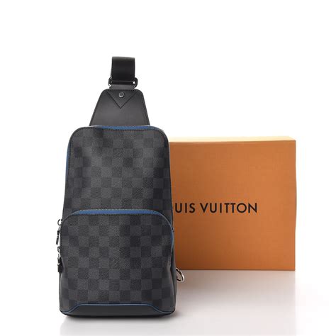 louis vuitton avenue sling bag damier graphite canvas